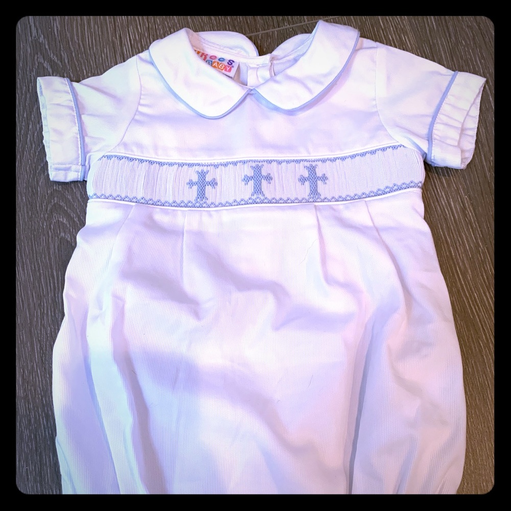 Baby boys Baptism/ christening outfit 6 months